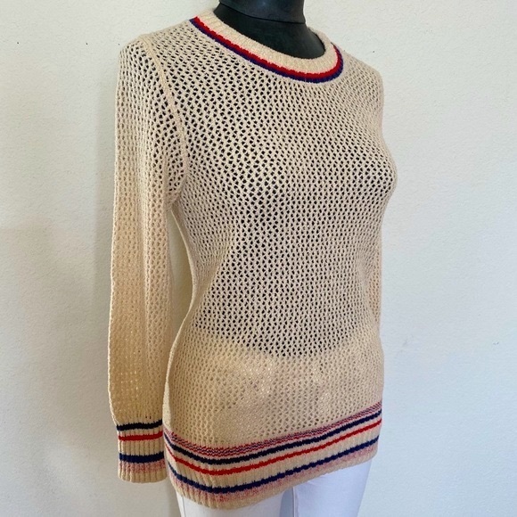 Isabel Marant Open Crochet Knit Chenille Long Sweater - Picture 9 of 16